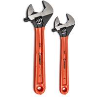 Black Oxide Wrench Set with Cushion Grips, Adjustable, 2 Pieces, Imperial and Metric Helyx Safety & Industrial Supplies