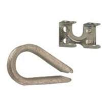 Wire Rope Thimble And Rope Clamp Helyx Safety & Industrial Supplies