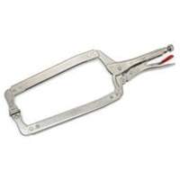 Locking C-Clamp with Swivel Pads, 18" Length, C-Clamp Helyx Safety & Industrial Supplies