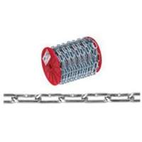 Chaîne droite, Acier &agrave; faible teneur en carbone, 2/0 x 120' (36,6 m) l, Charge d'utilisation 520 lb (0,26 tonne) Helyx Safety & Industrial Supplies