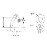 Campbell&reg; Short Body Twisted Clevis Helyx Safety & Industrial Supplies