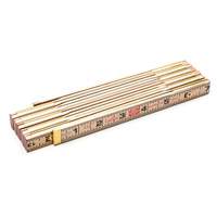 R&egrave;gle pliante, 6' lo, Bois, Graduations de 1/16" Helyx Safety & Industrial Supplies