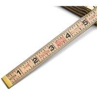 R&egrave;gle pliante, 6' lo, Bois, Graduations de 1/16" Helyx Safety & Industrial Supplies