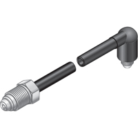 TUYAU GAZ,5/8-18 RACCORD RH-96", NOIR Helyx Safety & Industrial Supplies