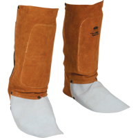 Gu&ecirc;tres en cuir, 14" lo, Lava Brown Helyx Safety & Industrial Supplies