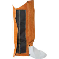Gu&ecirc;tres en cuir, 14" lo, Lava Brown Helyx Safety & Industrial Supplies