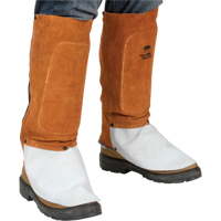 Gu&ecirc;tres en cuir, 14" lo, Lava Brown Helyx Safety & Industrial Supplies