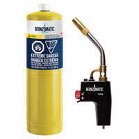 Ensemble chalumeau en fonte d'aluminium &agrave; allumage par g&acirc;chette - gaz MAP-Pro Helyx Safety & Industrial Supplies