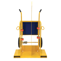 Chariot pour chalumeau et bouteille de soudage, Roues Pneumatique, Base de 24" la x 19-1/2" lo, 500 lb Helyx Safety & Industrial Supplies