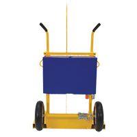 Chariot pour chalumeau et bouteille de soudage, Roues Pneumatique, Base de 24" la x 19-1/2" lo, 500 lb Helyx Safety & Industrial Supplies