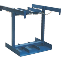 Chariot pour bouteilles, Roues Caoutchouc, Base de 35" la x 38" lo, 500 lb Helyx Safety & Industrial Supplies