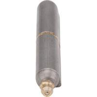 Weld-On Hinge, 0.512" Dia. x 3.15" L, Mild Steel w/Fixed Steel Pin Helyx Safety & Industrial Supplies