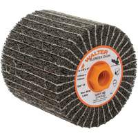 Tambours de finition Two-In-One ALLSTEEL, 4-1/4" dia. x 4" la, 5/8"-11 Arbre, Grain 80 Helyx Safety & Industrial Supplies