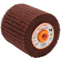 Tambour de conditionnement de surface Blendex ALLSTEEL, 4-1/4" dia. x 4" la, 5/8"-11 Arbre, Grain Moyen Helyx Safety & Industrial Supplies