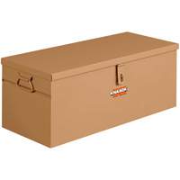 Hand Held Tool Box, 28" x 12" x 12", Steel, Tan Helyx Safety & Industrial Supplies