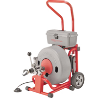 Machine &agrave; tambour no K-6200 avec c&acirc;ble no C-24-IW, &eacute;lectrique, 5/8" x 100' Helyx Safety & Industrial Supplies
