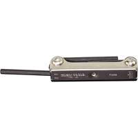 Folding Hex Key Set, 7 Pcs., Metric Helyx Safety & Industrial Supplies