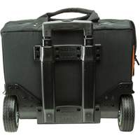 Sac &agrave; outils roulant Tradesman Pro, Polyester balistique, 24 pochettes, Noir/Orange Helyx Safety & Industrial Supplies