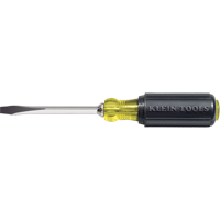 Tournevis industriels fendu &agrave; pointe en losange, 1/4", 8-11/32" lo, Prise Coussin&eacute;e Helyx Safety & Industrial Supplies