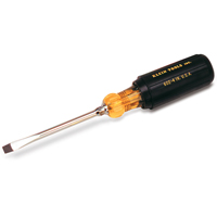 Tournevis industriels fendu &agrave; pointe en losange, 7/32", 6-3/4" lo, Prise Coussin&eacute;e Helyx Safety & Industrial Supplies