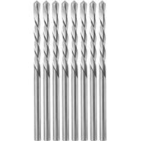 8-Piece Guidepoint Spiral Saw Bit with 1/8" Diameter, 1/8", 3/4" Flute Helyx Safety & Industrial Supplies