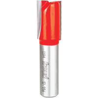 Router Bit - Double Flute Straight Bit, 5/8" Dia., 1-1/2" H, 2-1/2" L, 1/2" Shank Helyx Safety & Industrial Supplies