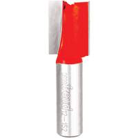 Router Bit - Double Flute Straight Bit, 3/4" Dia., 1-1/4" H, 2-1/2" L, 1/2" Shank Helyx Safety & Industrial Supplies