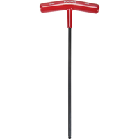 Cl&eacute; hexagonale individuelle m&eacute;trique, embout Sph&eacute;rique, 5 mm x 9,7" lo, Poign&eacute;e en T Helyx Safety & Industrial Supplies