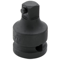 Adaptor, Impact, 1/2" Drive, 3/8" Socket, 1.5" L Helyx Safety & Industrial Supplies