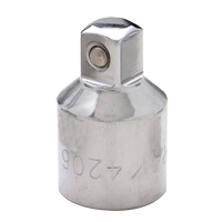 Adaptor Socket, 1/2" Drive, 3/8" Socket, 1.625" L Helyx Safety & Industrial Supplies