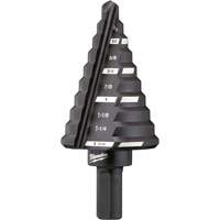 #5 Step Drill Bit, 1/4" - 1-3/8" , 1/8" Increments, High Speed Steel Helyx Safety & Industrial Supplies