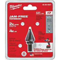 #7 Step Drill Bit, 7/8" - High Speed Steel Helyx Safety & Industrial Supplies