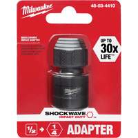 Adaptateur de douille carr&eacute;e &agrave; hexagonale pour tournevis &agrave; percussion Shockwave, Chocs, Prise 1/4", Douille 1/2", 1,875" lo Helyx Safety & Industrial Supplies