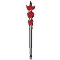 Speed Feed Wood Bit, 1/2", 6-1/2" Length, 1/4" Hex Shank Helyx Safety & Industrial Supplies