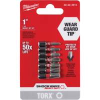 Jeu d'embouts Shockwave 1" Impact Duty Torx Helyx Safety & Industrial Supplies