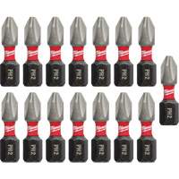 Forets &agrave; chocs Shockwave, Phillips, #2, Prise 1/4" Helyx Safety & Industrial Supplies