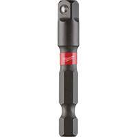 Adaptateur de douilles &agrave; chocs Shockwave, 1/4" Prise, Dimension m&acirc;le 1/4", Sph&eacute;rique, 1-7/8" lo Helyx Safety & Industrial Supplies
