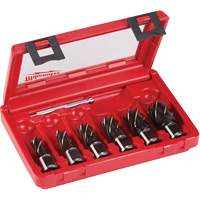 Annular Cutter Drill Bit Set, 6 Pieces, High Speed Steel Helyx Safety & Industrial Supplies