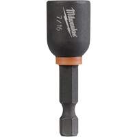 Tourne-&eacute;crou Shockwave Impact Duty, Embout 1/4", Prise 7/16", 1-7/8" lo, Magn&eacute;tique Helyx Safety & Industrial Supplies