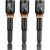 Tourne-&eacute;crou Shockwave Impact Duty, Embout 1/4", Prise 7 mm, 2-9/16" lo, Magn&eacute;tique Helyx Safety & Industrial Supplies