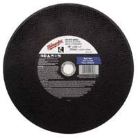 High Speed Cut-Off Wheel, 12" x 1/8", 1" Arbor, Type 1, Aluminum Oxide, 4365 RPM Helyx Safety & Industrial Supplies