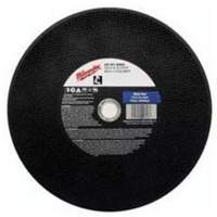 General Purpose Cut-Off Wheels, 14" x 3/32", 1" Arbor, Type 1, Aluminum Oxide, 4365 RPM Helyx Safety & Industrial Supplies
