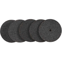 Reinforced Cut-Off Wheels, 1-1/2" x 0.045", None Arbor, Type 1, Aluminum Oxide, 40000 RPM Helyx Safety & Industrial Supplies