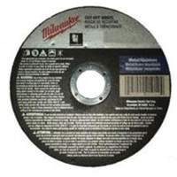 Reinforced Cut-Off Wheels, 5" x 0.045", 7/8" Arbor, Type 1, Aluminum Oxide, 13580 RPM Helyx Safety & Industrial Supplies