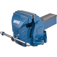 Heavy-Duty Bench Vise, 5" Jaw Width, 3-3/10" Throat Depth Helyx Safety & Industrial Supplies