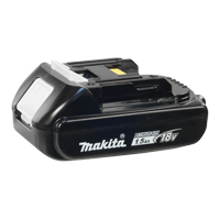 Battery, Lithium-Ion, 18 V, 1.5 A Helyx Safety & Industrial Supplies