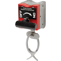 Crochets de suspension avec interrupteur, Longueur de 7-5/8", Diam&egrave;tre de 2-1/2", Capacit&eacute; de 110 lb Helyx Safety & Industrial Supplies
