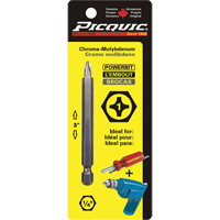 Embout, Phillips, Embout #1, Prise 1/4", Longueur 3" Helyx Safety & Industrial Supplies