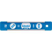 Niveau torpille True Blue, 9" lo, Aluminium, 3 fioles, Magn&eacute;tique Helyx Safety & Industrial Supplies