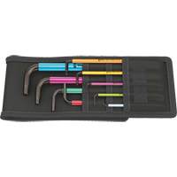 Hex Plus Key Set in a Pouch, 9 Pcs., Imperial Helyx Safety & Industrial Supplies